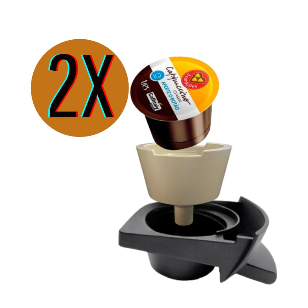 2x Adaptador Três Corações Para Máquinas Dolce Gusto
