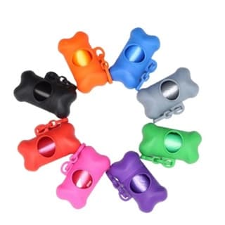 Cata Caca Coletor Fezes Com 2 Refil De Saquinho Higiênico Pet Pega Coco