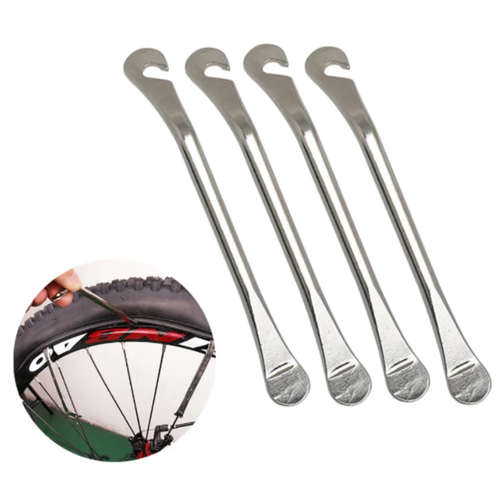 kit Espátula Metal Para Retirar Pneu de Bicicleta