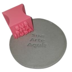 Carimbo Personalizado com sua arte para cerâmica