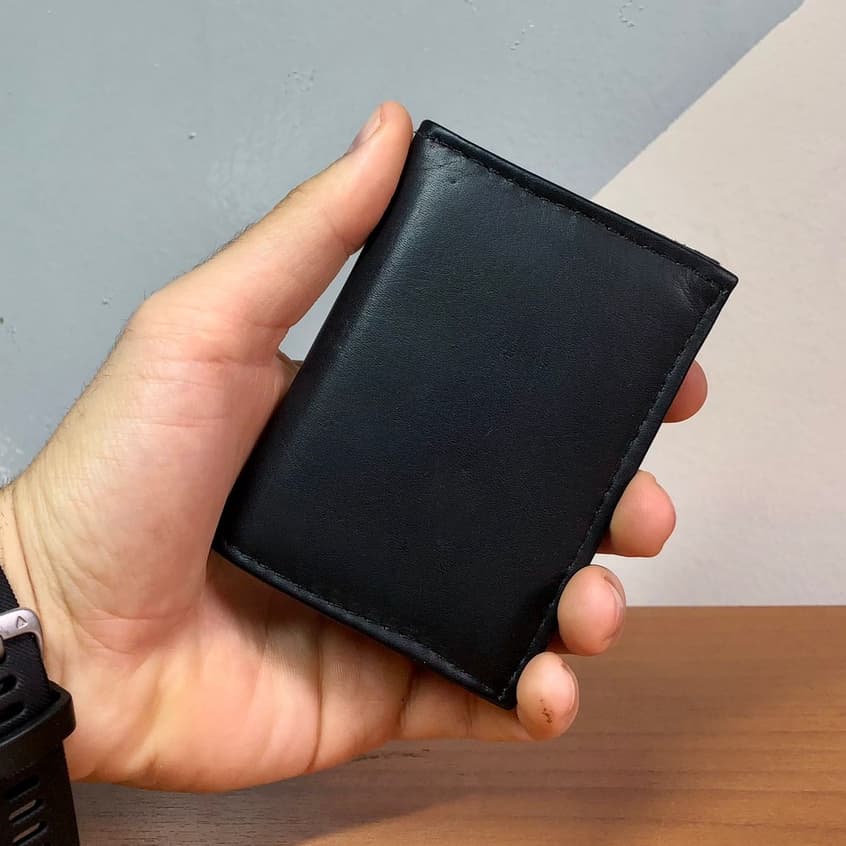 Carteira Pequena Porta Cartão Cnh, Slim, Fina