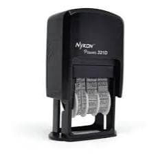 Carimbo  auto entintado Nykon Datador 321 D - SEM PERSONALIZAÇÂO