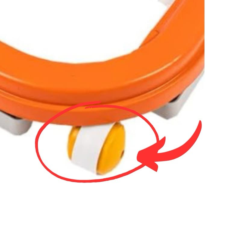 Roda Frontal Rodinha da Frente do Andador de Bebê Styll Baby - Unidade