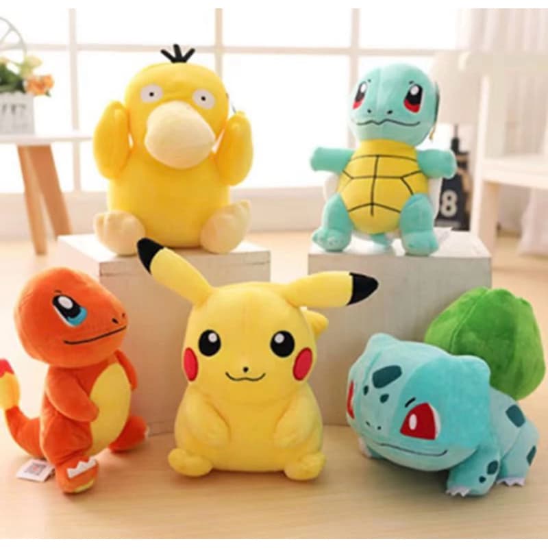 Brinquedos De Pelúcia Pokemon  Semente Bonecos Importados Presente De Aniversário Das Crianças