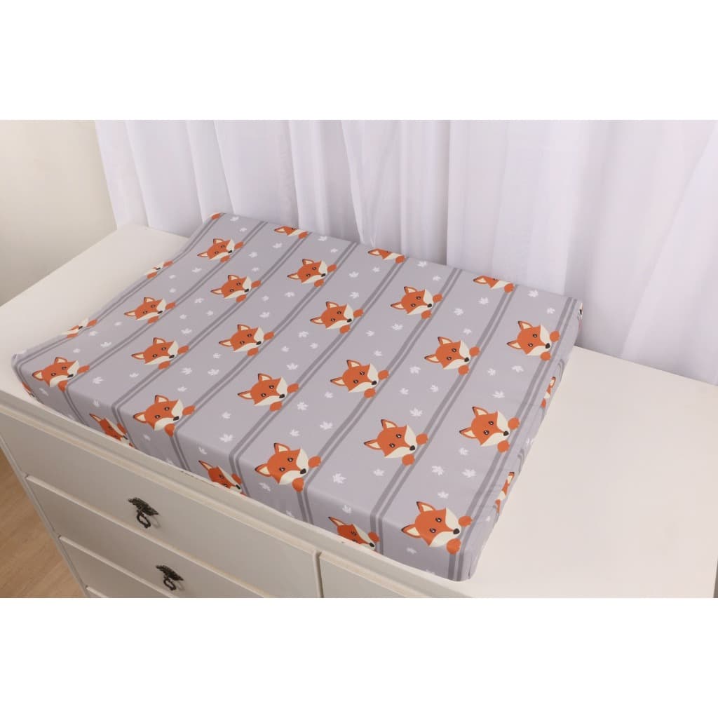 Trocador Anatômico Para Bebê Raposa Cinza