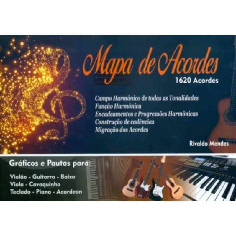 MÉTODO MAPA DE ACORDES 1.620 ACORDES -RIVALDO MENDES