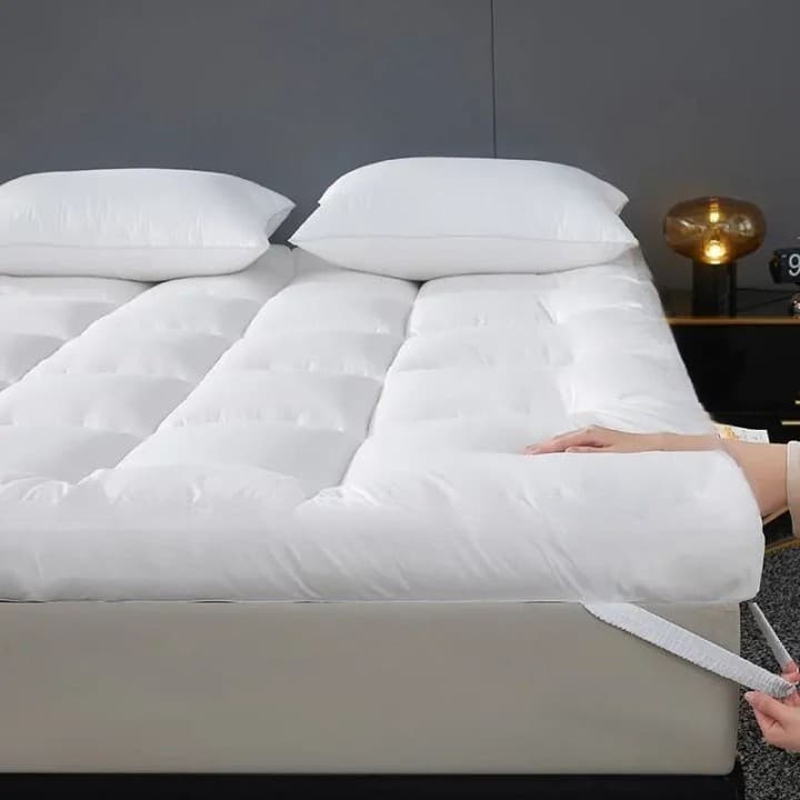 Pillow Top Extra Macio 400 Fios Protetor de Colchão King Queen Casal Solteiro Cores