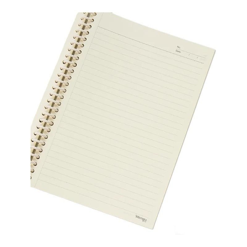 Refil Bloco de folhas para Caderno Espiral folha removível A4 B5 A5