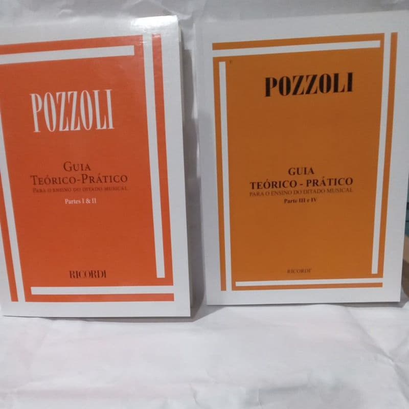 MÉTODO POZZOLI -KIT C/2 LIVRO 1,2 & 3,4 PARTE