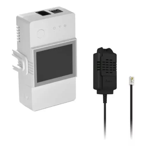 Relé Sonoff Wifi Th16 Com Sensor De Temperatura E Umidade THS01