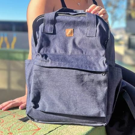 Bolsa Mochila Feminina Notebook Escola Faculdade trabalho Reforçada com compartimento interno