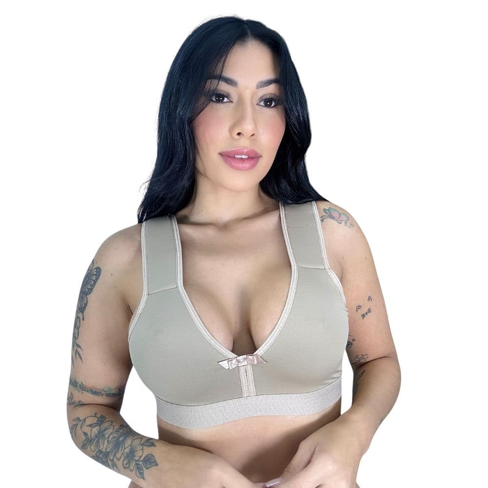 Sutiã Plus Size com Alças Acolchoadas de Espuma Super Reforçado Sustentação M ao 54 Cléo