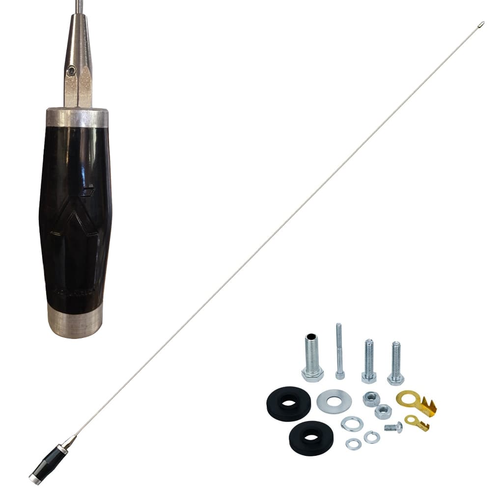 Antena Móvel Bobinada Px 1,40 metros Mini Maria Mole Inox B-2005p