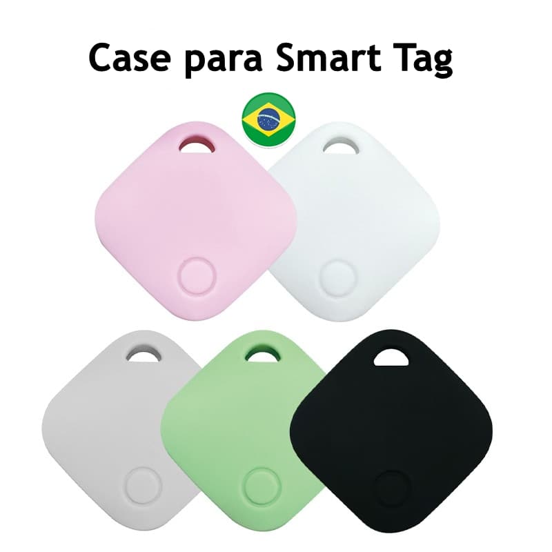 Kit 05 Case de Silicone Protetora para Tag Localizador