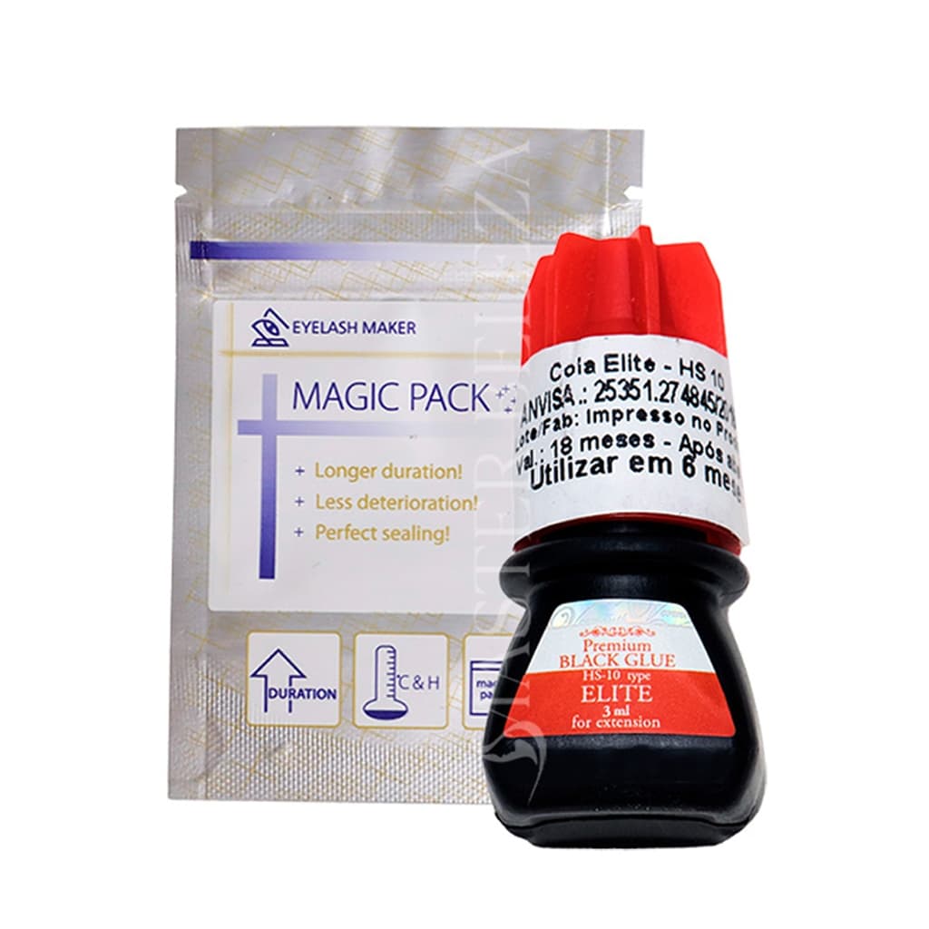 Cola Elite Hs10 3ml  Extensão Alongamento De Cílios Fio a Fio