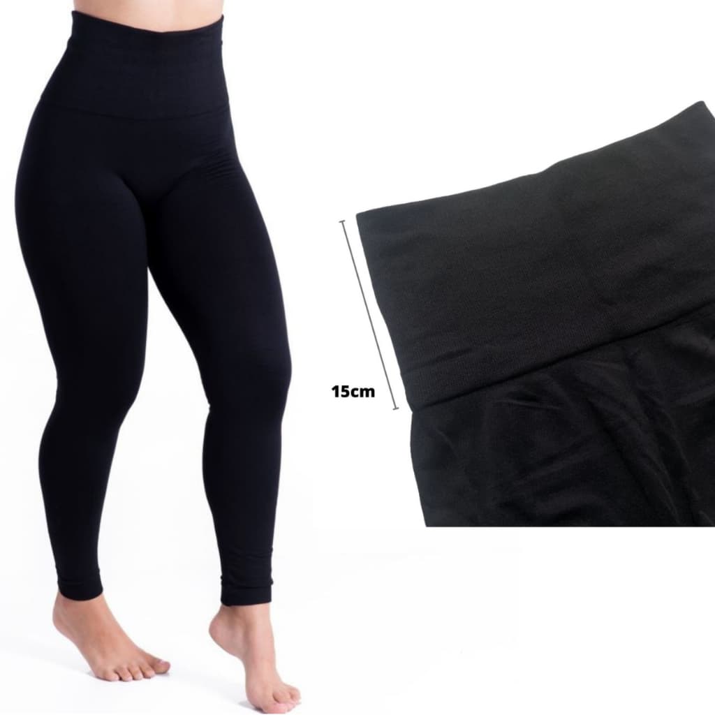 Meia Calça Cós Alto 15cm Fio 80 Outono / Inverno G015