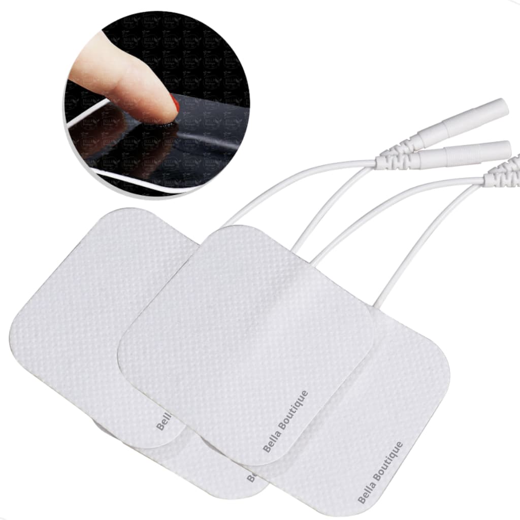 Eletrodo 5 X 5 Auto Adesivo Fisioterapia 5x5 Cm - 4 ou 10 Unidades