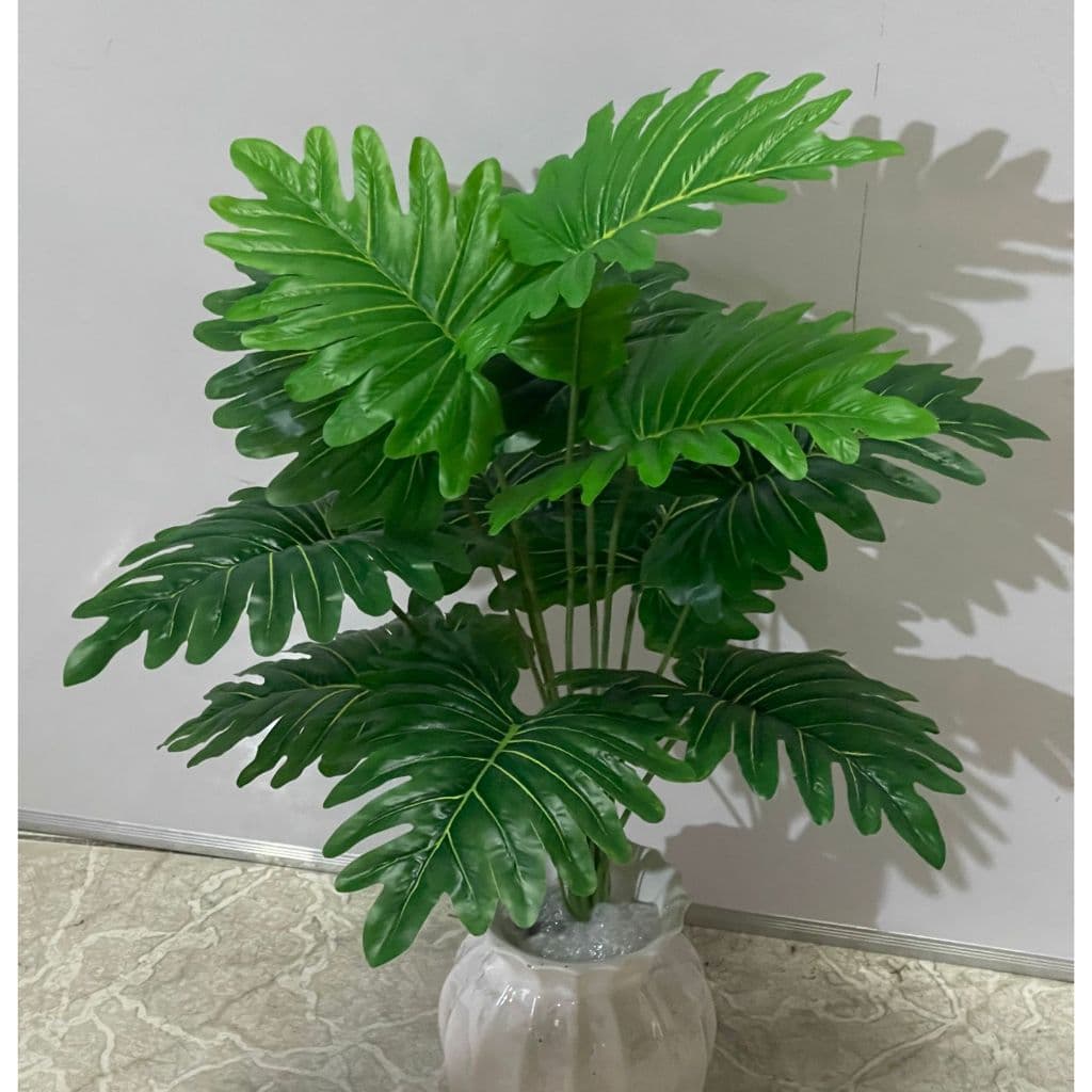 Folhagem Artificial (12 Folhas)   -  Sem vaso