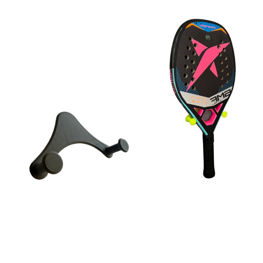 Suporte de parede para raquete de Beach Tennis