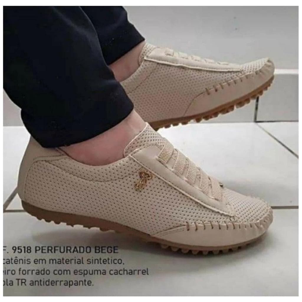 Tênis Feminino Mocatênis Sapatênis Sapato Confort