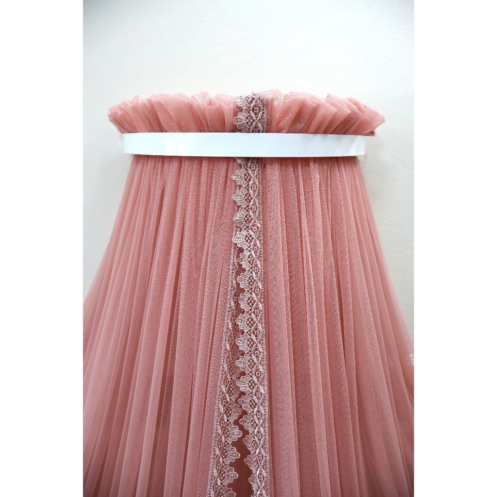 Mosquiteiro Para Dossel Com Grippir Microtule Cortinado Para Berço SEM SUPORTE