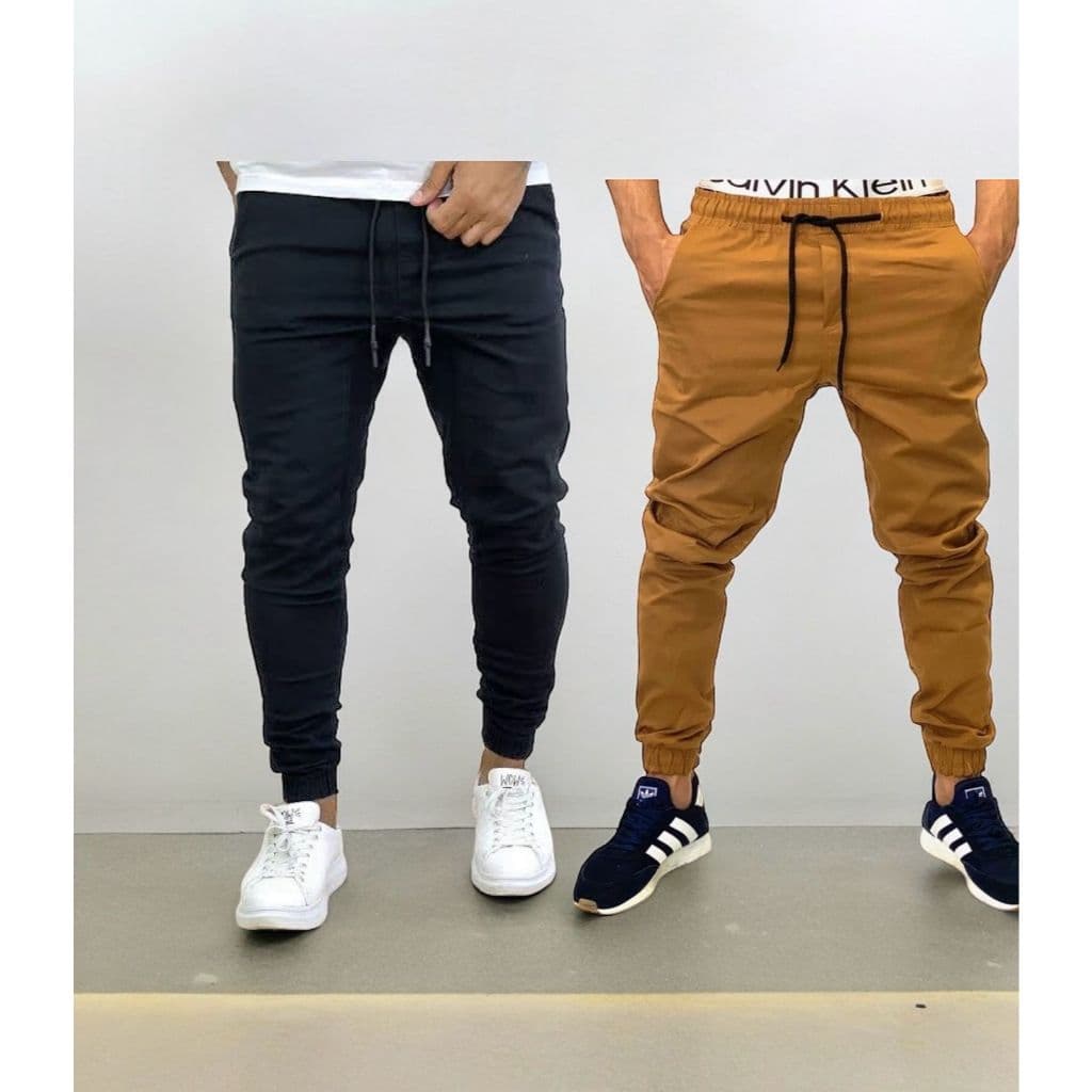 kit 2 calça Jogger Masculina
