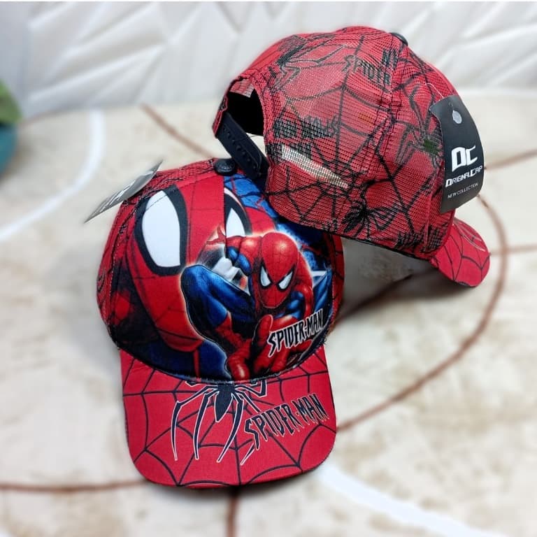 Boné Infantil Meninos Telinha Redinha Personagens Passeio Aba Curva Personagens