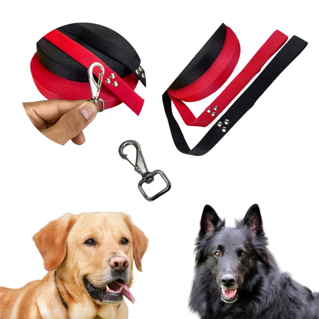 Guia Longa 20 Mts Adestramento E Passeio De Cães Gatos