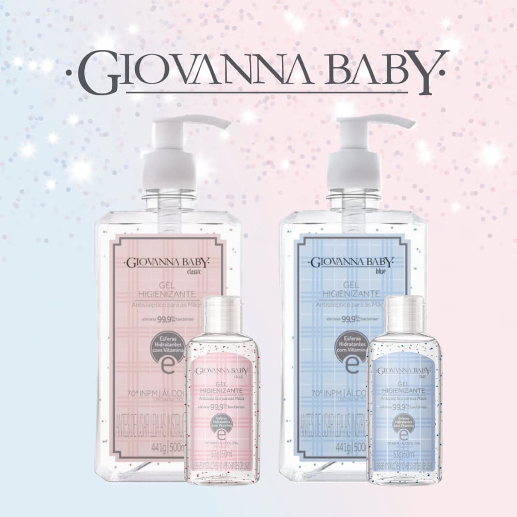 GEL HIGIENIZANTE GIOVANNA BABY 500ML 70º GL