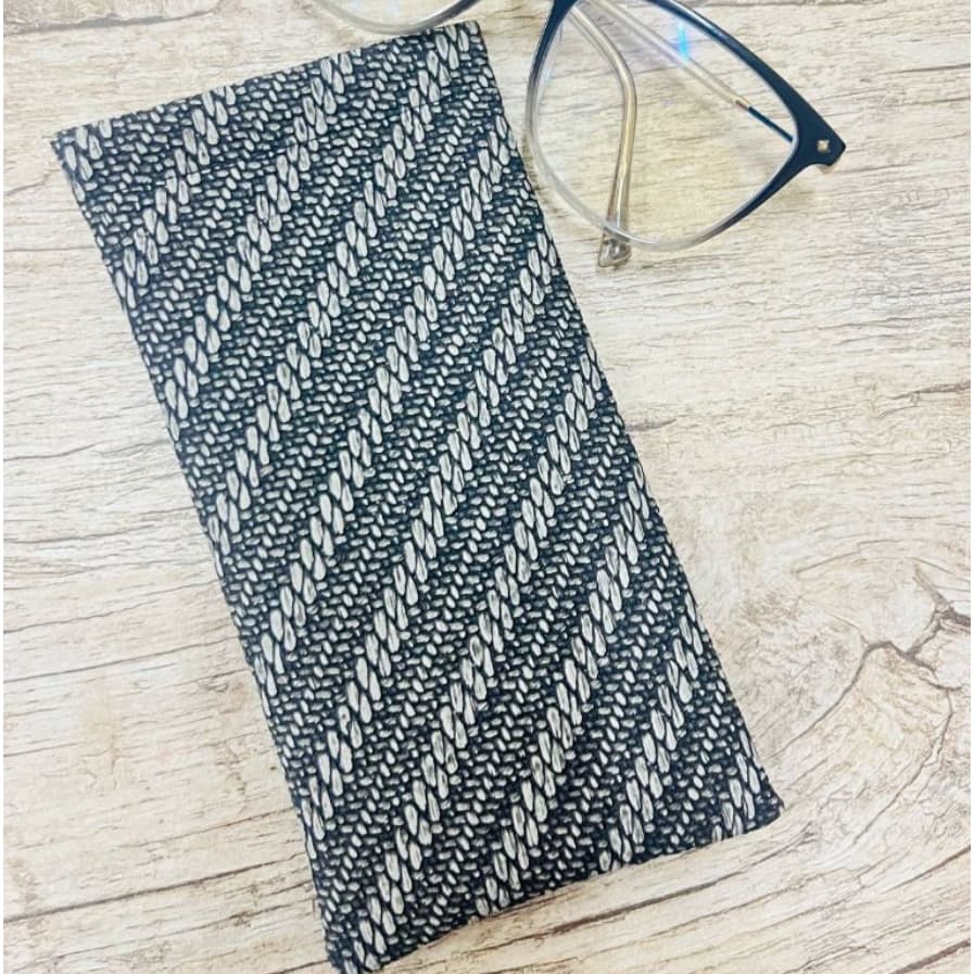 Capa Protetora Para Óculos Moedas e Joias Com Abertura em Pvc Forrada Bolsa Bolsinha Para Óculos De Sol