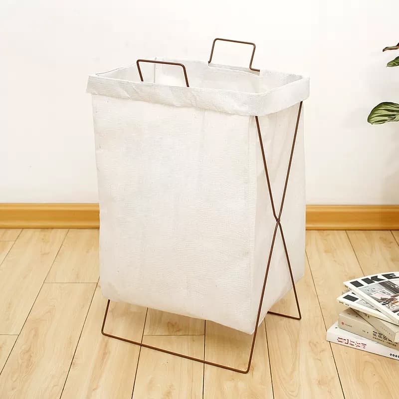 Cesto Organizador Separador Multiuso Roupa Tecido Dobrável Quarto