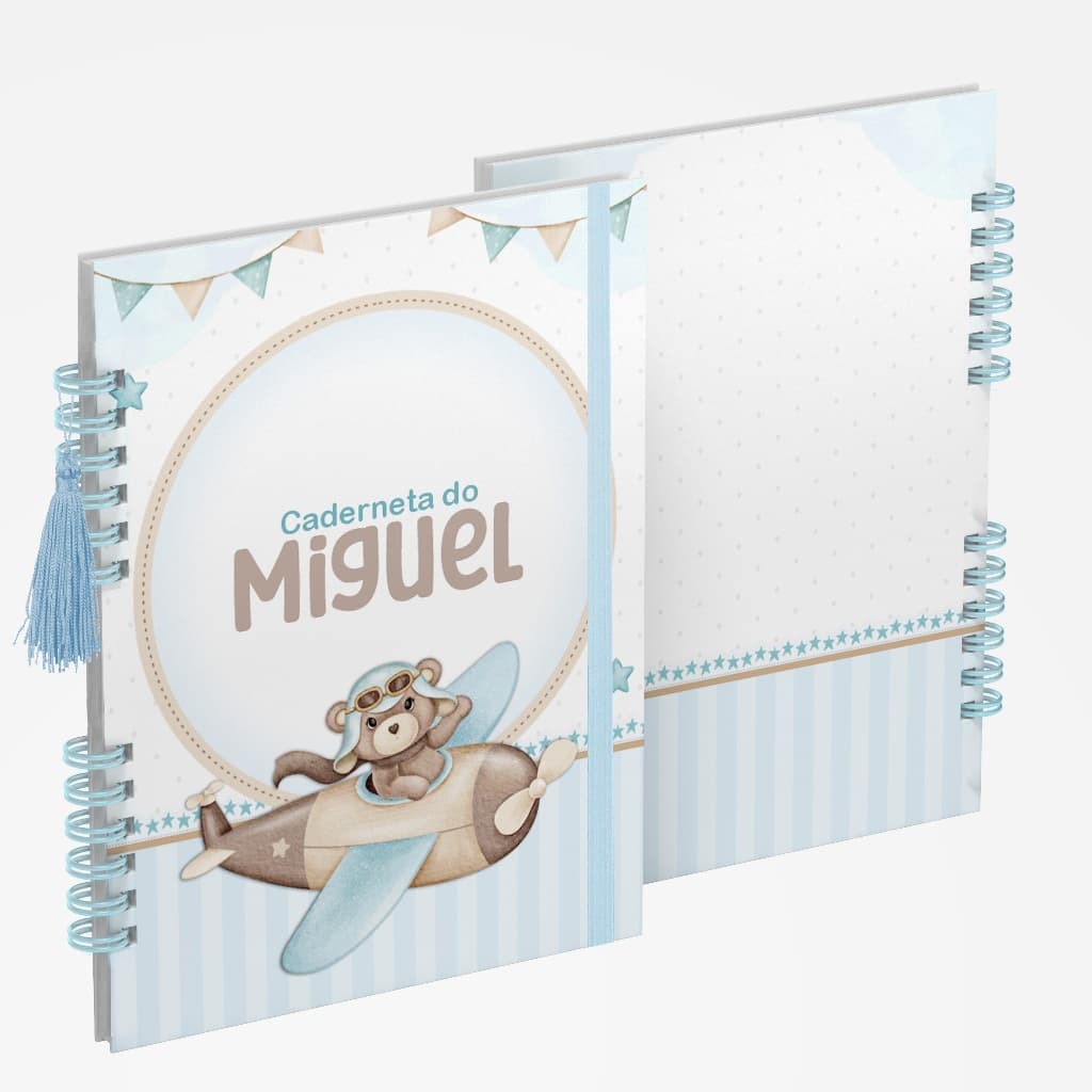 Caderneta de Vacina Vacinação Vários Modelos Masculina Aviador 1