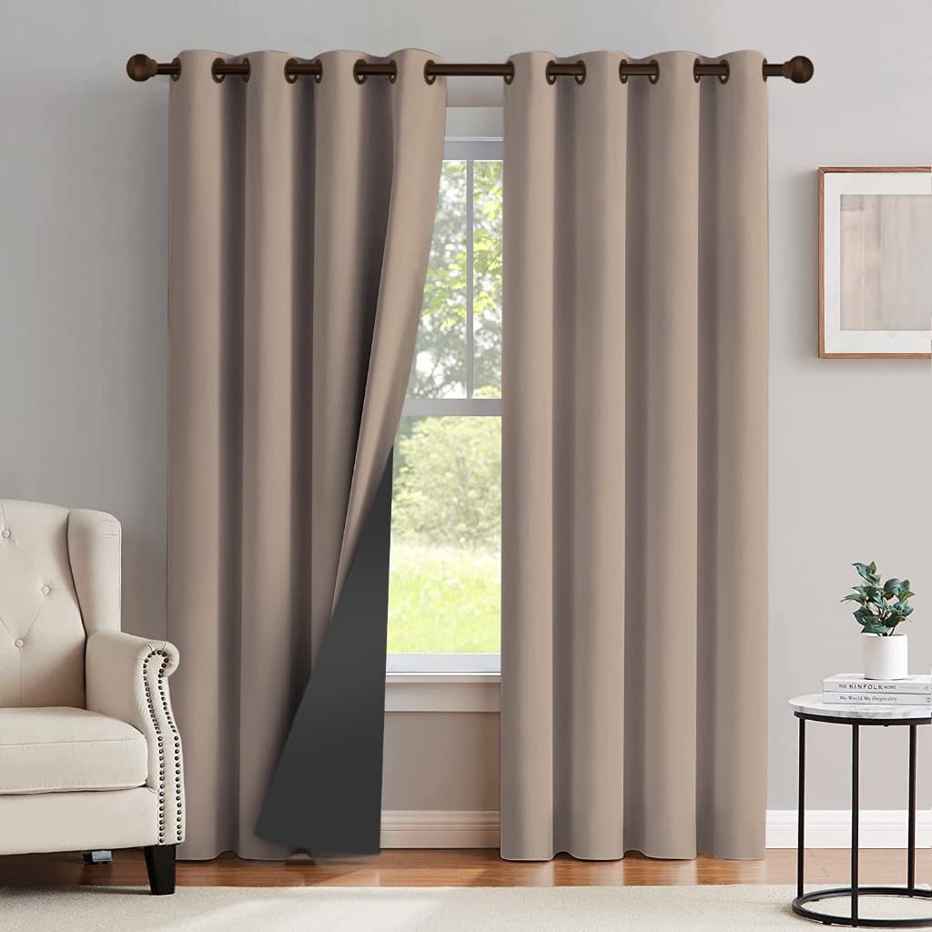 Cortina Blackout 2,80 X 2,30 Corta Luz Blecaute PVC Sala/Quarto para varão - Fabritex Enxovais