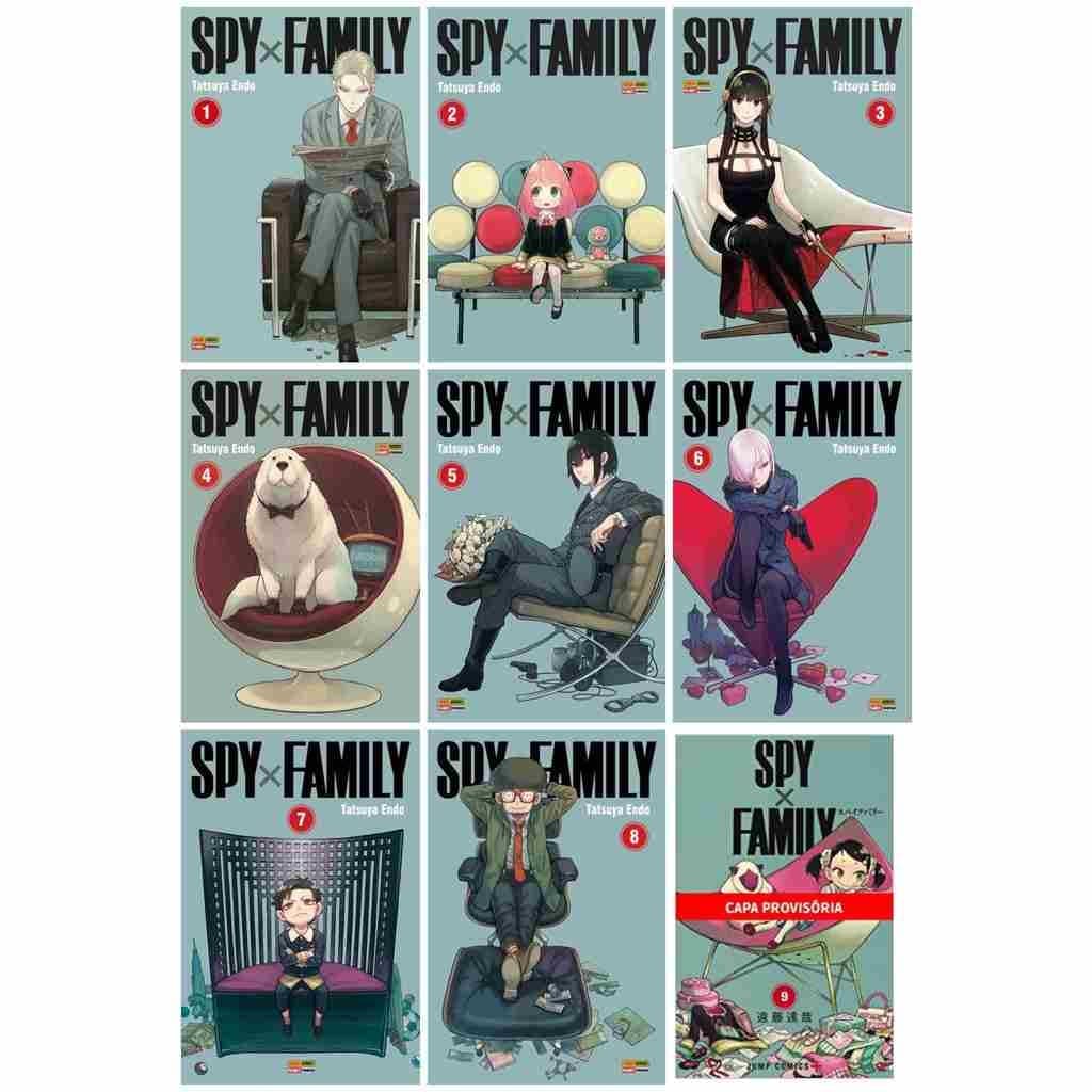 Mangá Spy X Family Novo Lacrado Português