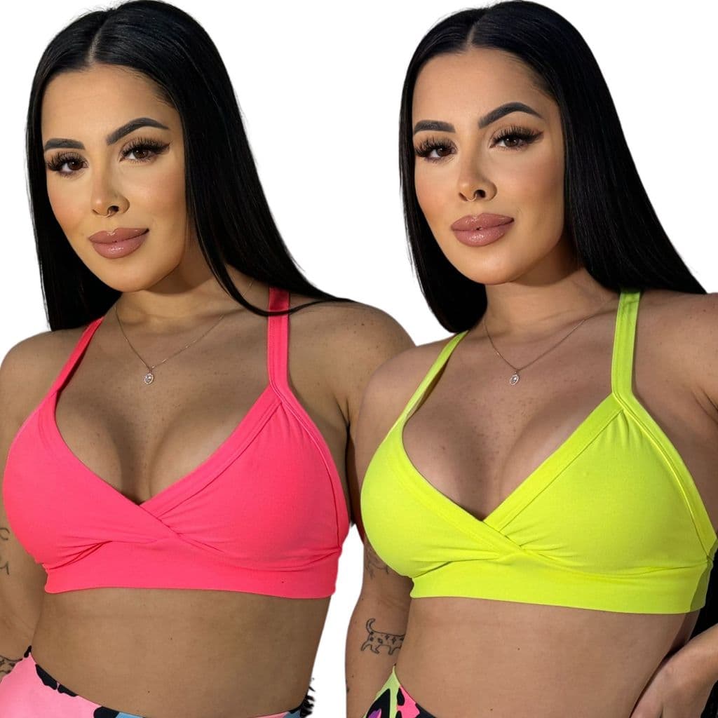 Top Fitness academia confortável Com forro