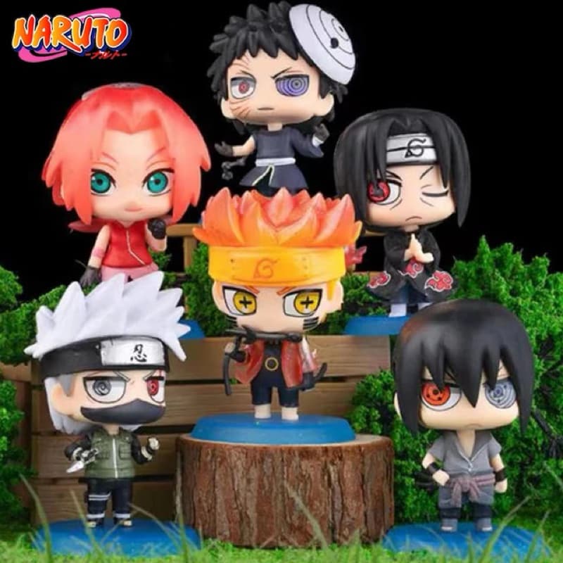 Naruto Shippuden Figura Anime, Hinata, Sasuke, Itachi, Kakashi, Figuras de Ação Obito, Brinquedos