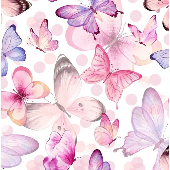 Tecido Oxford Estampado Borboleta 6 Varejo Tecidos