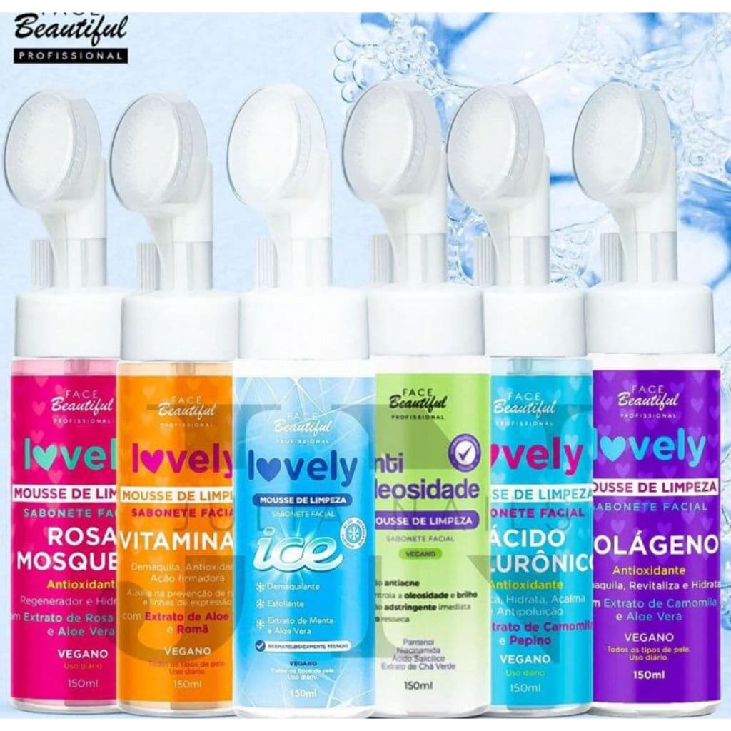 Sabonete Mousse De Limpeza Facial 150ML Face Beautiful