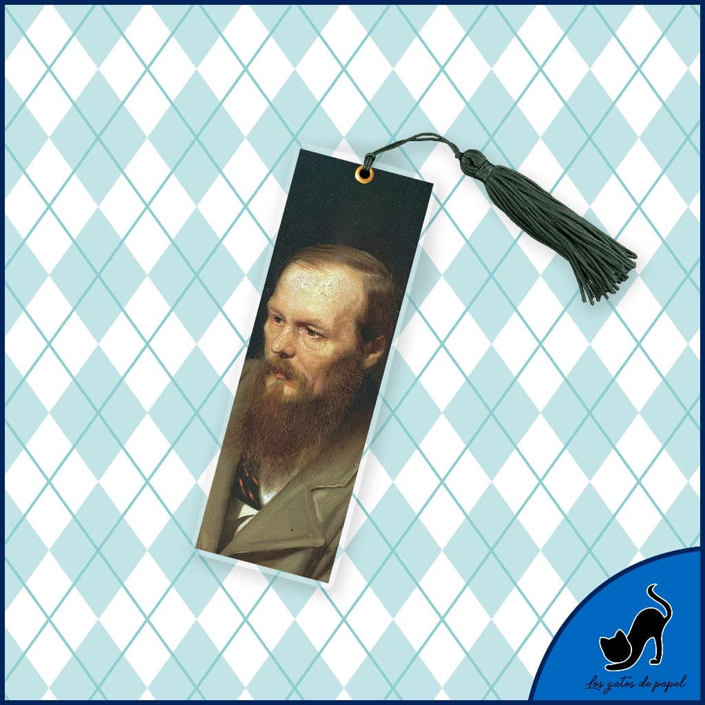 Marcador de página - Fiódor Dostoiévski #02 (Série: Autores Russos)