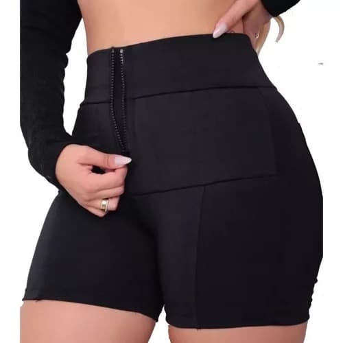 Short Lipo Feminino Suplex Power Bermuda de Academia Zero Transparência Modelador PP ao Plus Size