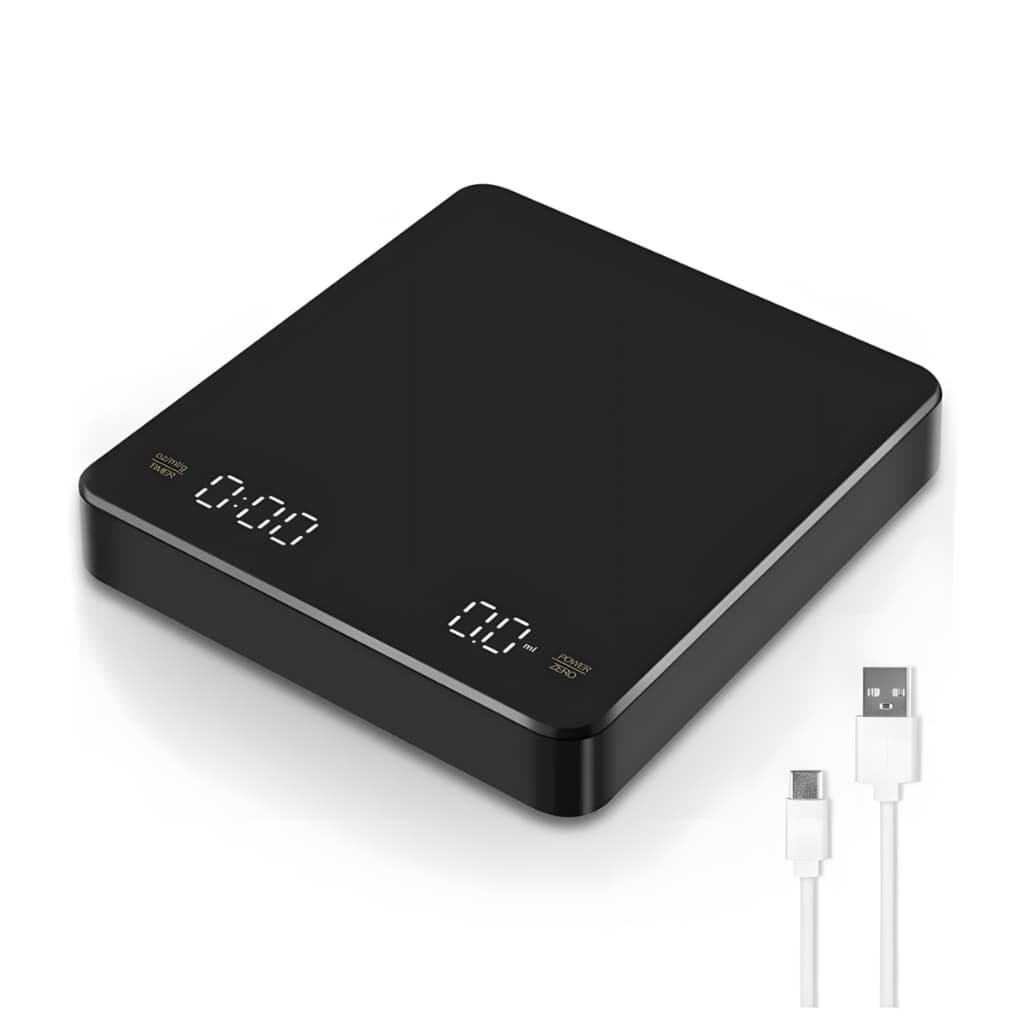 Balança de Alta Precisão Barista Digital Com Temporizador