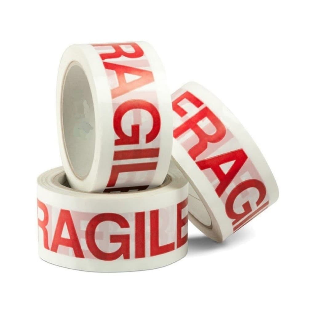 Fita Adesiva Cuidado Fragil 100 Metros 45x100 direto da fabrica