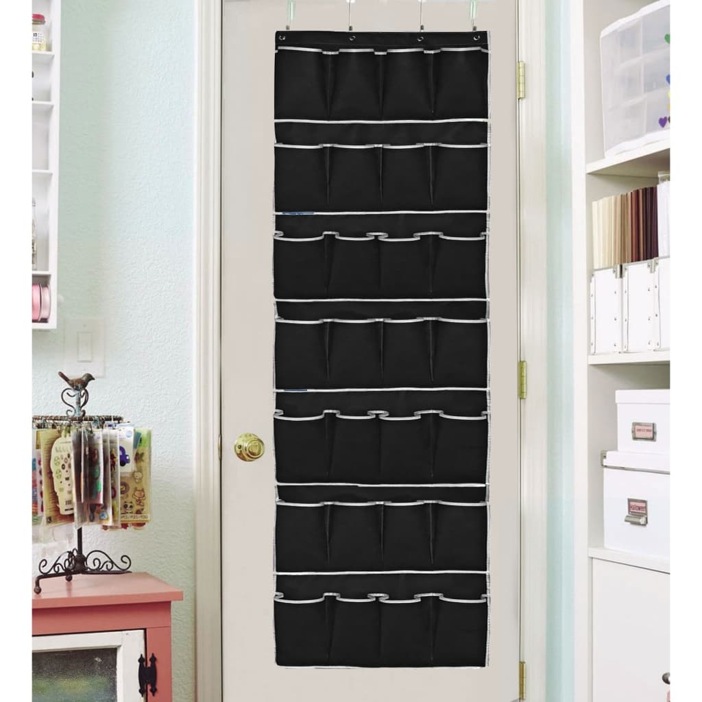 Sapateira Organizadora De Porta E Parede Vertical Multiuso Dobrável Grande Tênis Sandália Chinelo