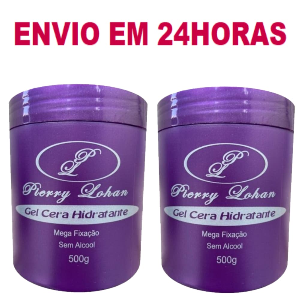 Gel Cera Hidrantante Pierry Lohan 2 unidades cada de 500g