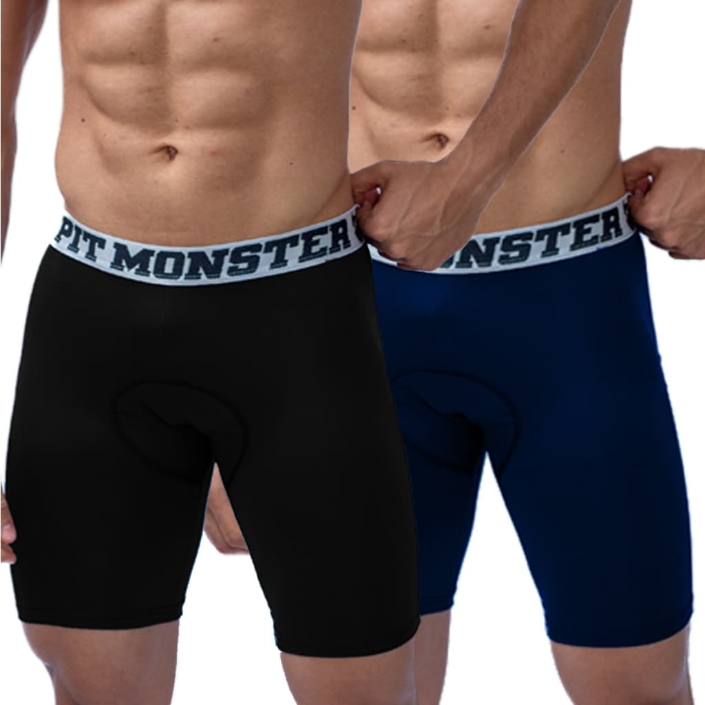 KIT 2 Bermudas Térmicas Segunda Pele Microfibra PitMonster