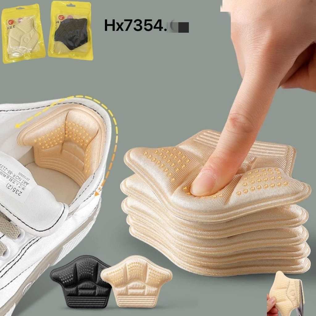 1 Pares Palmilhas Adesiva Anti-Wear Para Alívio Da Dor No Calcanhar / Cuidados Com Os 7354
