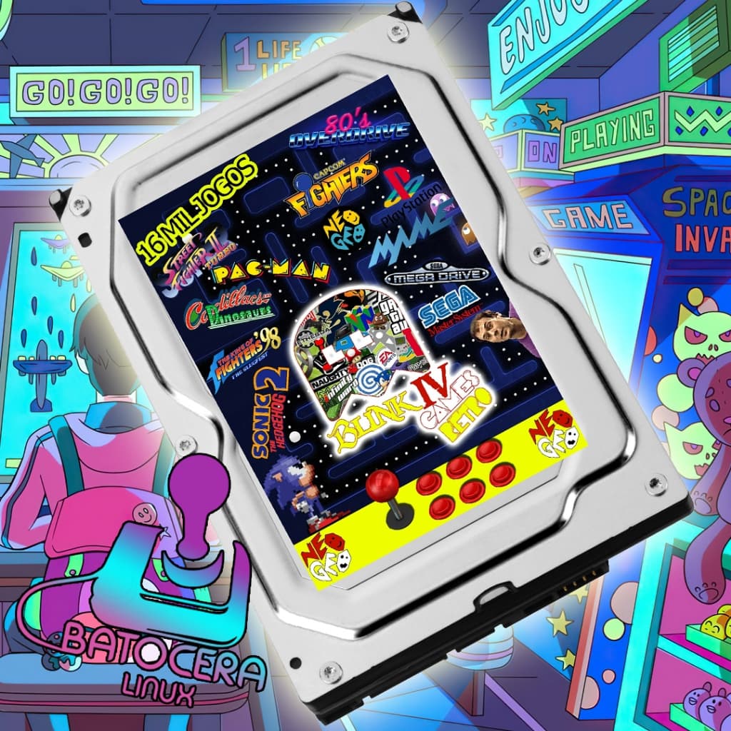 HD Mult jogos - PC - desktop - fliperama - bartop