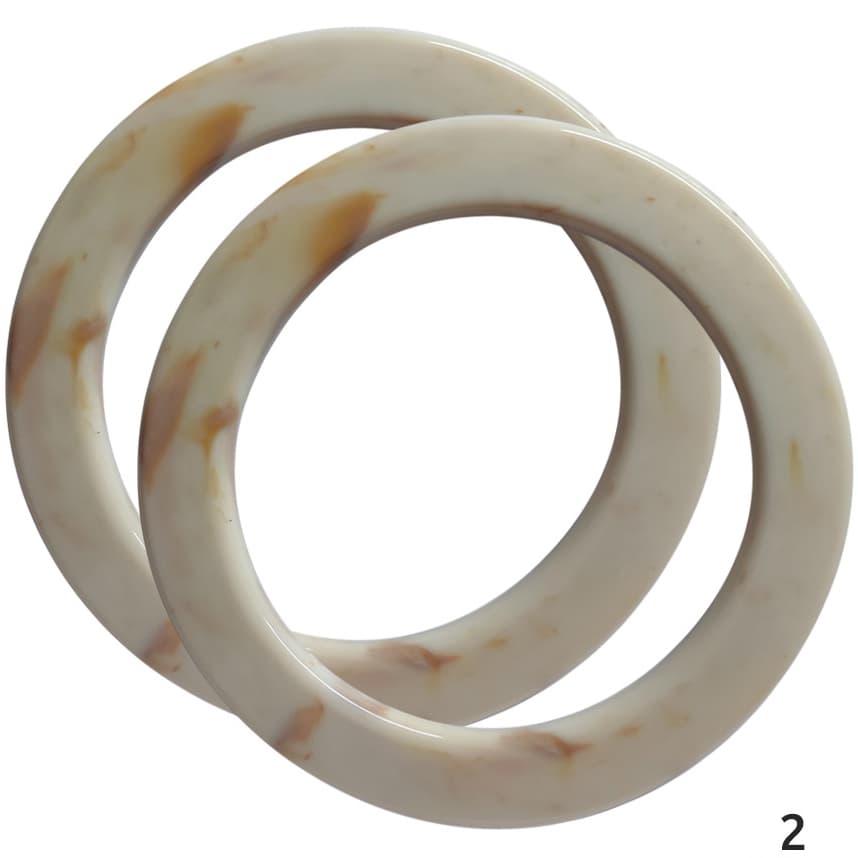 Alça redonda  Bala de coco ideal para bolsas de crochê