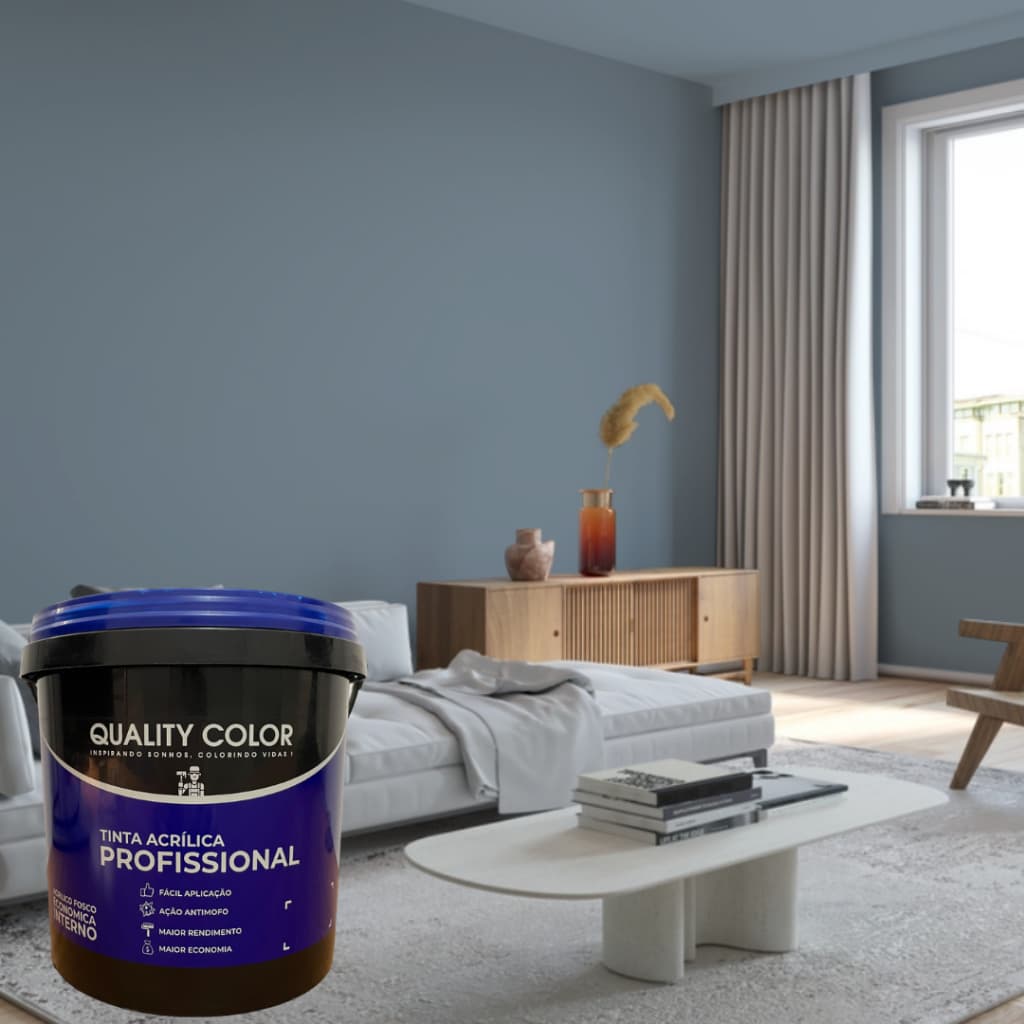 Tinta Nimbus 3.2lts / 4KG Profissional Quality Color Tinta para Parede Cores