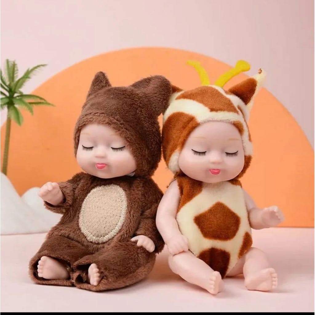 KIT 2 - 8 PCS  Cute Sleeping Doll Kids Toys Birthday Gift Home Decor Dolls